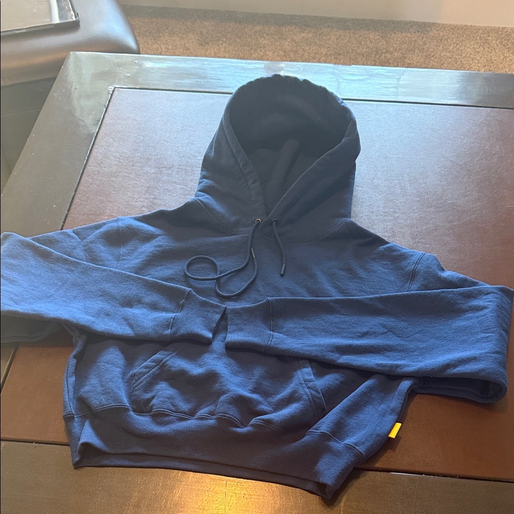 Women’s Yellow The Label Blue Hoodie